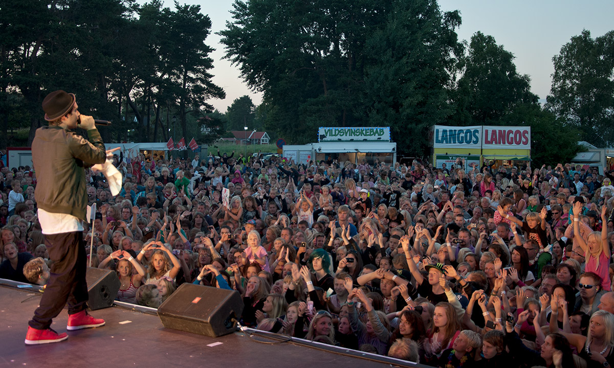 Bergkvara AIF - Bergkvara Water Festival 2011, Eric Saade