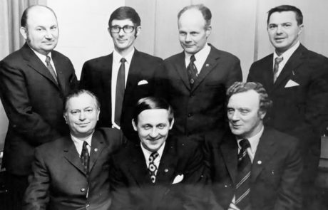 Bergkvara AIF - Styrelsen 1971