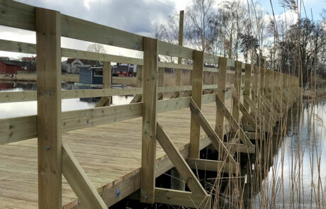 Ny bro på Skytteholmen